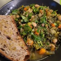 stew, quite sour and small at Pulse in Edinburgh