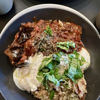 Seitan dish  #Veganuary at Pulse in Edinburgh