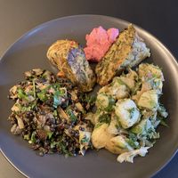 Savoury Traybake  at Pulse in Edinburgh