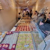 Counter at Cinnamood in Dusseldorf