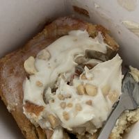 White chocolate macadamia (I couldn't wait!)  at Cinnamood in Dusseldorf