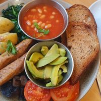 Vegan breakfast at KC Peaches in Dublin