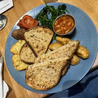 Vegan Irish breakfast   at KC Peaches in Dublin