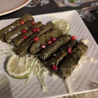 Warak Arish (vine leaves stuffed with rice and veggies) at The Phoenician Restaurant in Nairobi