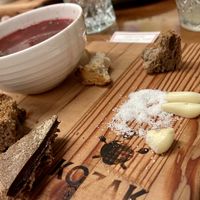 Borscht   at Kozak Homemade Ukrainian Food in Vancouver