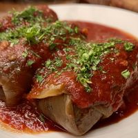 Cabbage rolls  at Kozak Homemade Ukrainian Food in Vancouver