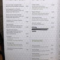 Menu   at Gottlieb Café & Bar in Stuttgart