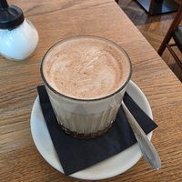 Chai Latte mit Hafermilch at Gottlieb Café & Bar in Stuttgart