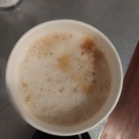 Latte with oat milk at Simply Bold Cafe in West Reading