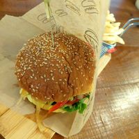 (NO LONGER AVAILABLE) Vegan hamburger. at Burger Grill 351 in Funchal