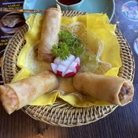Vegan spring rolls  at Nakorn Thai in Kassel