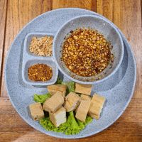 Fried tofu. at Namaste Vegetarian in Phuket