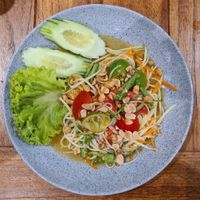 Papaya salad. 10/10. at Namaste Vegetarian in Phuket