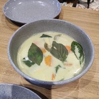Thai green curry at Namaste Vegetarian in Phuket