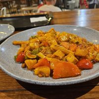 Sweet and sour tofu at Namaste Vegetarian in Phuket