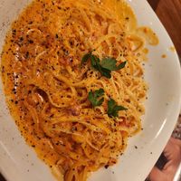 Pasta Rose at Vapiano - Ramblas in Barcelona