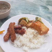 Rice plate at Thanh Trai in Ho Chi Minh City