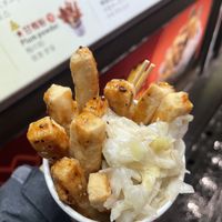 Tofu fries  at Longmother French Fries Tofu in Hualien