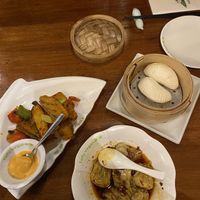 My spread  #Veganuary at Tofu Vegan - Spitalfields in East London