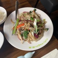 Ho fun noodle (gluten-free)  at Tofu Vegan - Spitalfields in East London