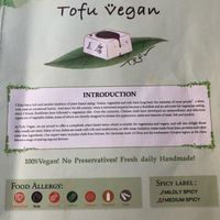 Tofu Vegan's introduction at Tofu Vegan - Spitalfields in East London