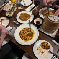 The food orgy. at Tofu Vegan - Spitalfields in East London