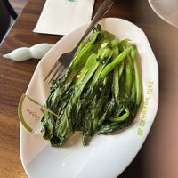 Greens at Tofu Vegan - Spitalfields in East London