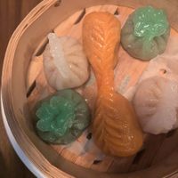 3 x 2 dumplings at Tofu Vegan - Spitalfields in East London