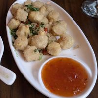 Salt and pepper tofu at Tofu Vegan - Spitalfields in East London
