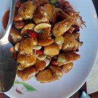 Gungbao chicken at Tofu Vegan - Spitalfields in East London