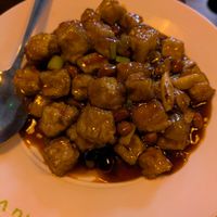 Gong bao tofu at Tofu Vegan - Spitalfields in East London