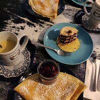 Crepés at Café Allerlei in Trier