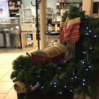 View from our table  at Café Allerlei in Trier