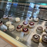assortment of the mini cakes  at Café Allerlei in Trier