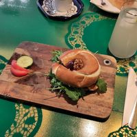 Laugenbagel at Café Allerlei in Trier