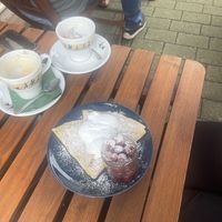 Crepes met kersen   at Café Allerlei in Trier
