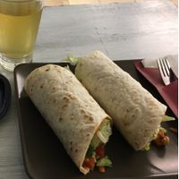 Spicy wrap  at Café Allerlei in Trier