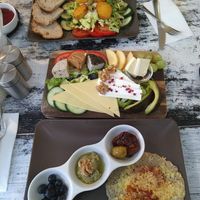 Vegane Käseplatte at Café Allerlei in Trier