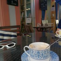 Cute tableware at Café Allerlei in Trier