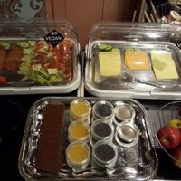 All you can eat buffet on Saturdays (most of it vegan but everything at least vegetarian) at Café Allerlei in Trier