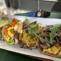 Salty tacos #Veganuary at M Cafe in Carcavelos