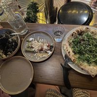   at Vegitalian Pizza Bar in Utrecht