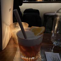 Amaretto sour: tasty, but the one at Gys is slightly better  at Vegitalian Pizza Bar in Utrecht