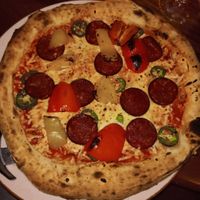 No pepperoni at Vegitalian Pizza Bar in Utrecht