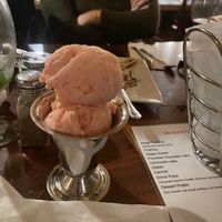 Strawberry Vegan Gelato  at Antico Forno in Boston