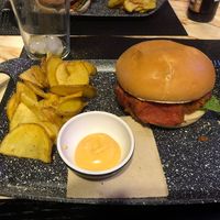 Hamburguesa vegana   at Mementomori in Granada