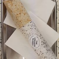 Spinach and sweet potato wrap at The Lebanese Sajeria - Haarlemmerstraat in Amsterdam