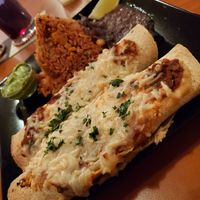 Vegan Enchiladas with rice #Veganuary at Bocciabahn Tübingen - Juegos de Bochas in Tubingen