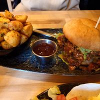 Burger at La Cha Cha Cha in Koblenz