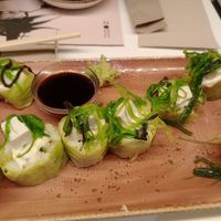 Green Veggie Roll at UDON in La Jonquera